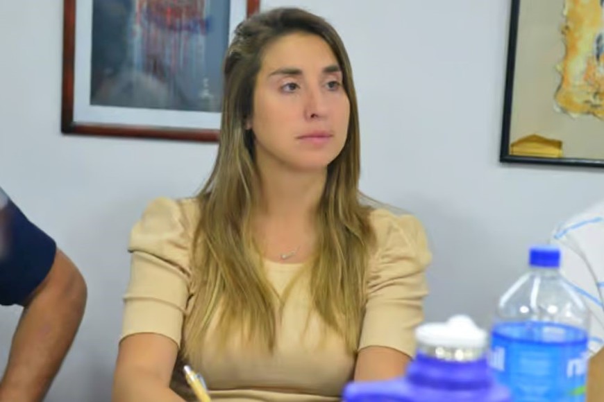 María Luz Budassi, presidenta de club.