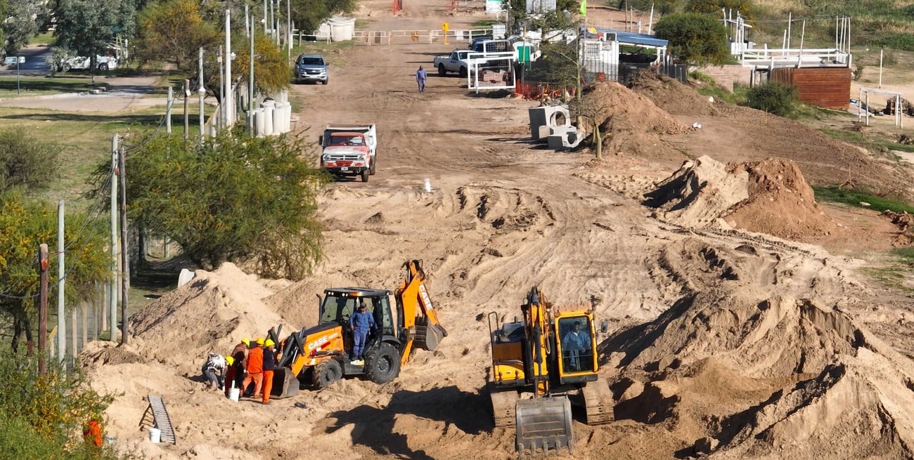 El gobierno nacional superó las  800 obras públicas en la provincia de Santa Fe
