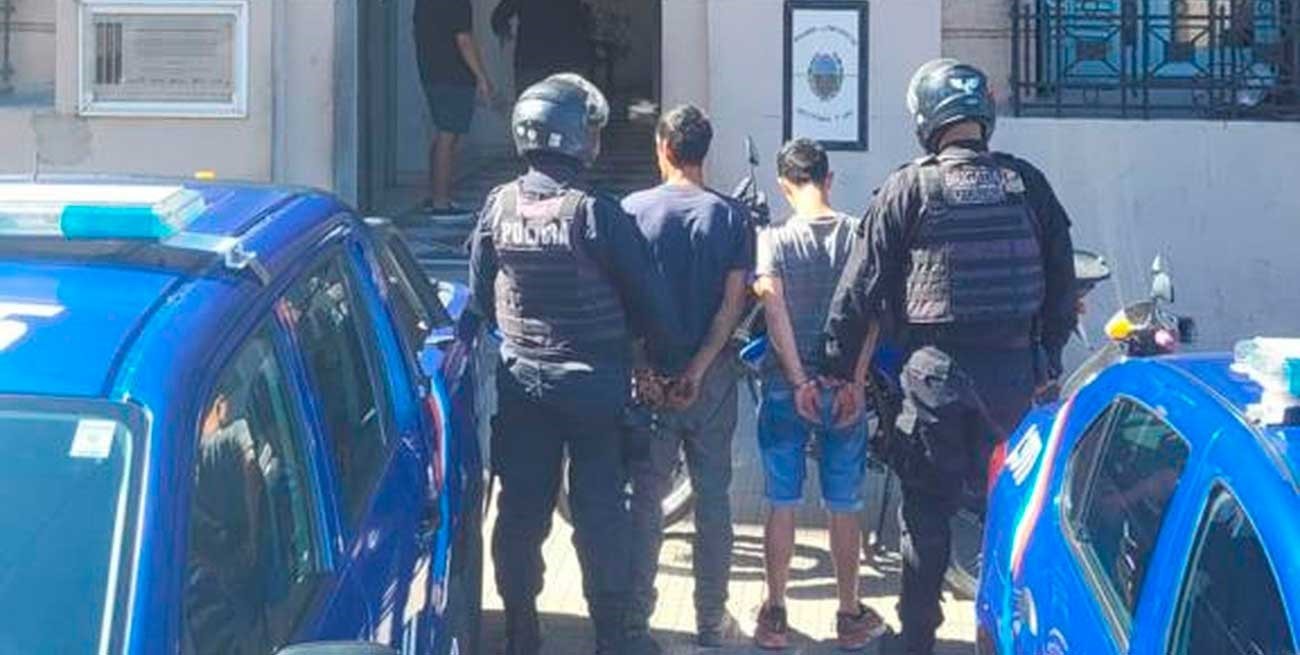 Delincuentes detenidos por intentos de robo en el centro
