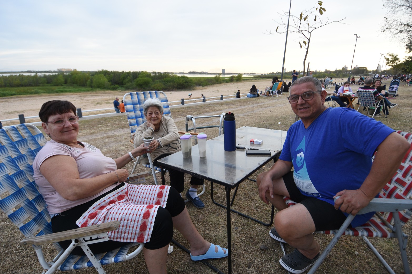 Compartiendo la tarde con mamá en su día