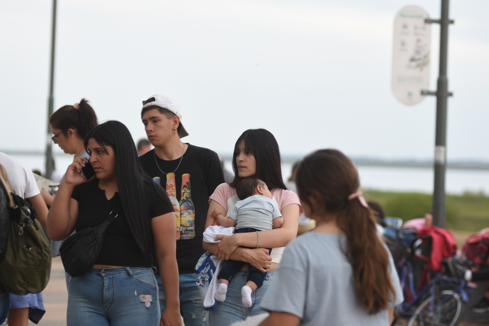 Paseos por la costanera en el Día de la Madre