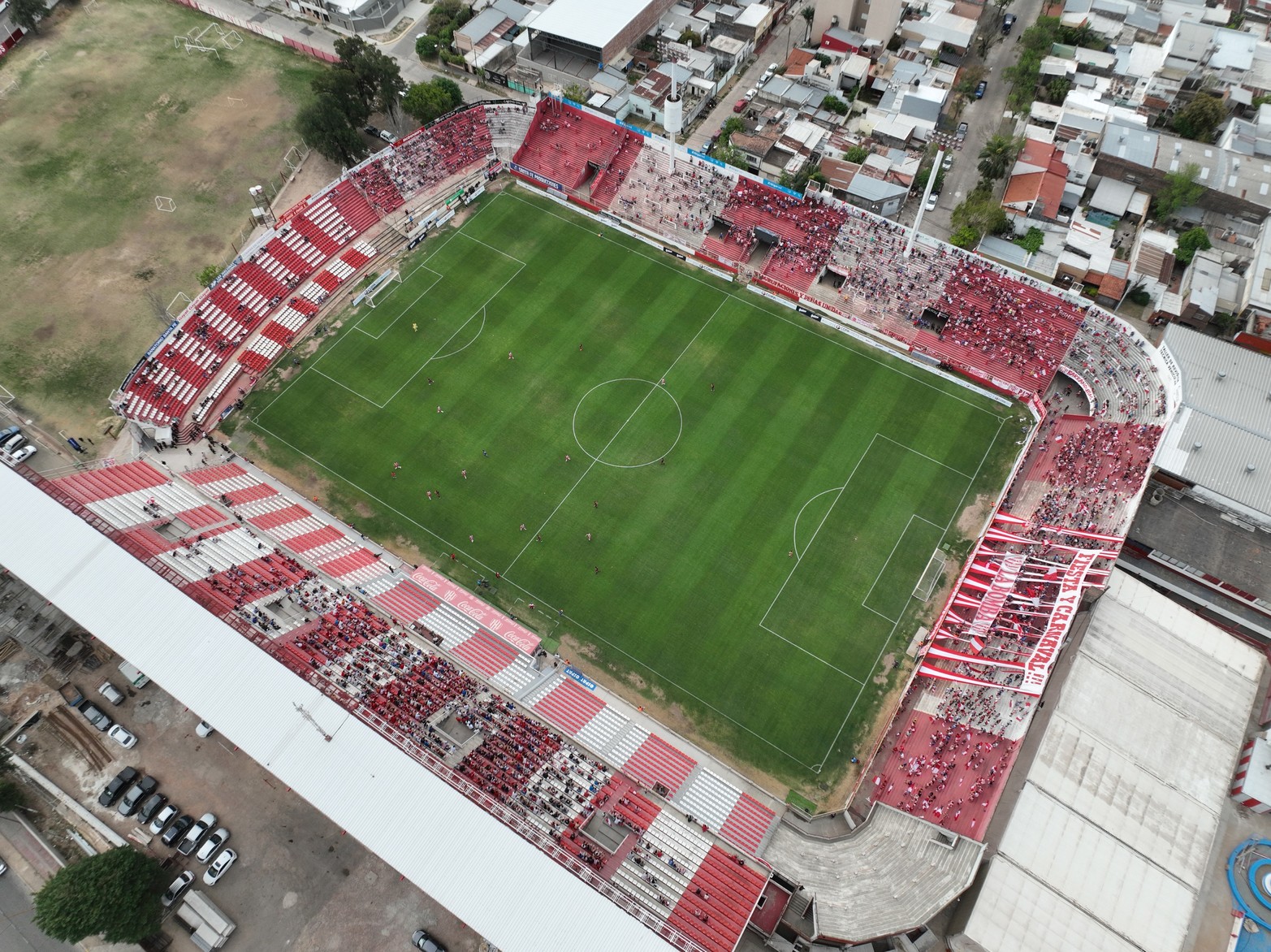 El clásico santafesino por Copa Santa Fe, desde el drone de El Litoral.