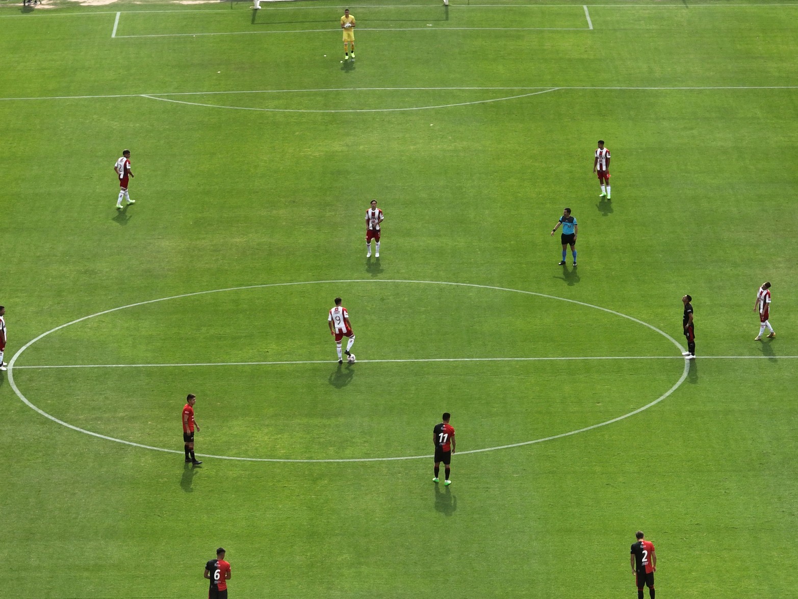 El clásico santafesino por Copa Santa Fe, desde el drone de El Litoral.