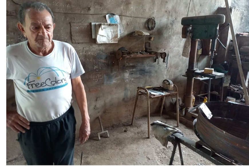 El damnificado remarcó que en la zona donde vive se siente la falta de cámaras y patrullaje policial nocturno. Crédito: El Litoral.