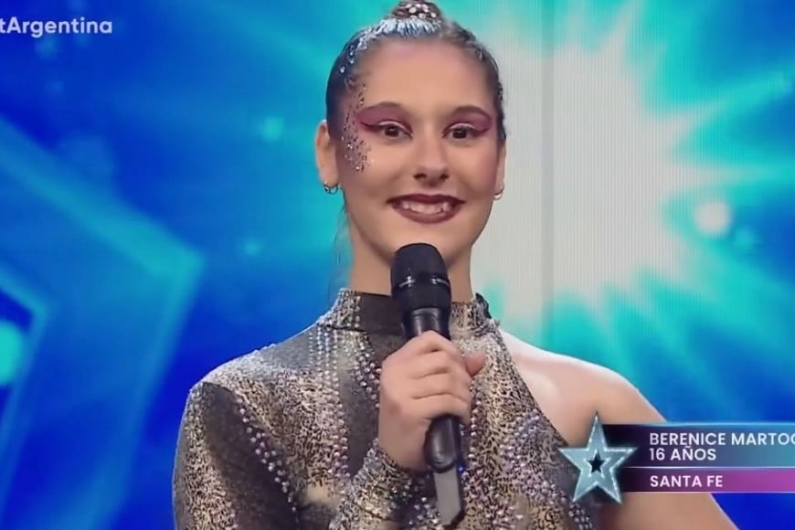 Uno de los momentos más destacados en la joven carrera de Berenice fue su participación en el programa "Got Talent.