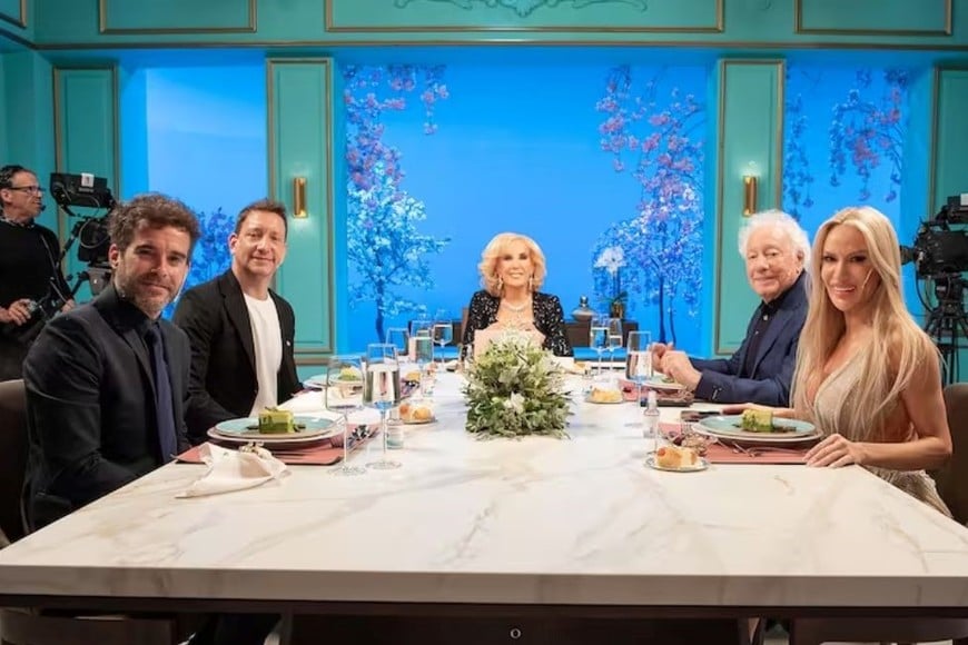 Los invitados al último programa de Mirtha Legrand.