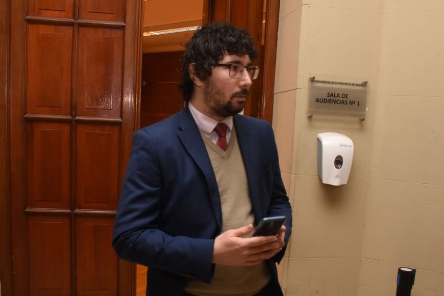 El fiscal Matías Broggi esta a cargo de la investigación. Créditos: Guillermo Di Salvatore