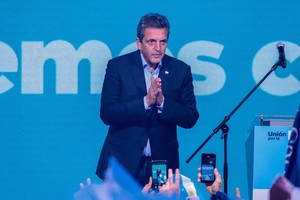 Sergio Massa. Crédito: Xinhua/Luciano González Torres