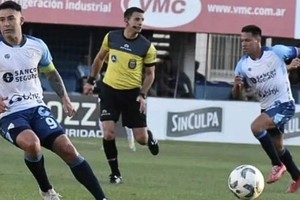 Juan Pafundi en el Monumental. El árbitro designado ya pasó por Rafaela y fue cuando Atlético perdió con Chaco For Ever. Crédito: Gentileza.