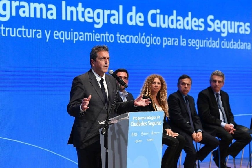 Massa aseguró que la seguridad será una política de Estado.