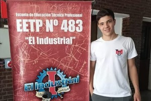 Juan Gabrel Lazzarino, un orgullo para El Industrial.