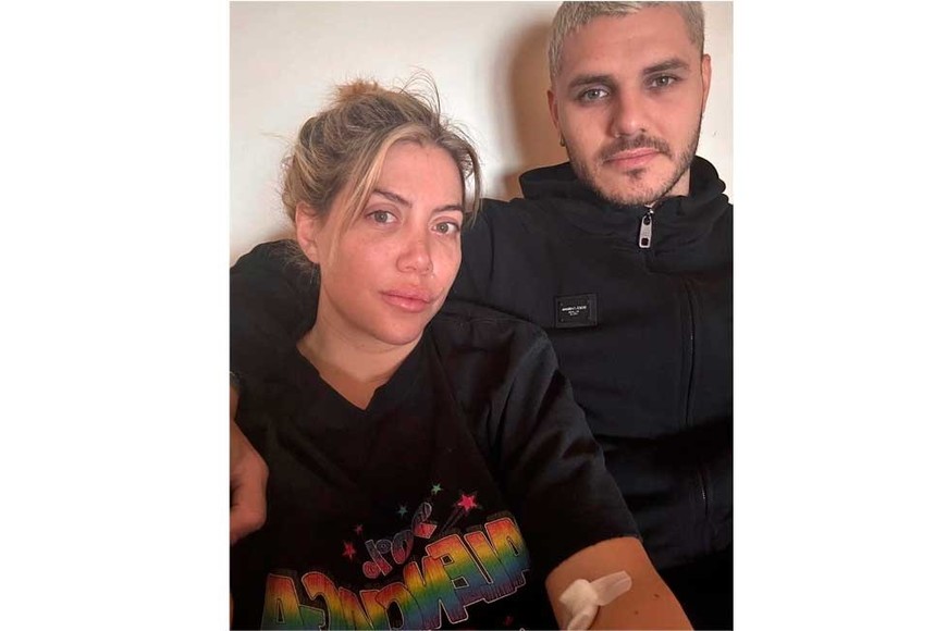 "Nuestro peor momento 2023 . Mi internación", reconoció.