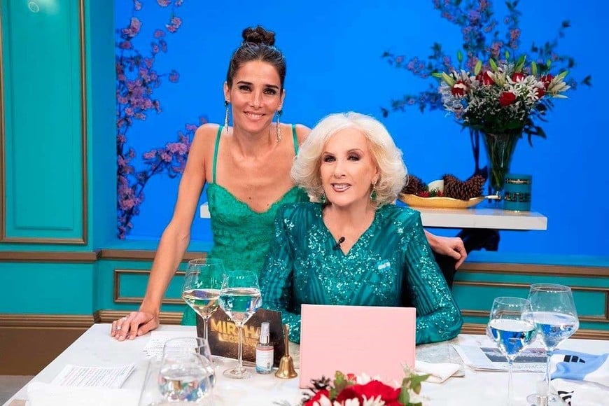 Juana conducirá los almuerzos y Mirtha el programa de los sábados por la noche