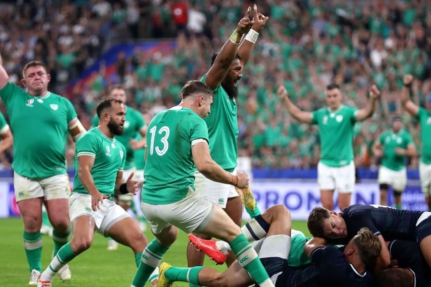 Pese  a caer en cuartos de final, Irlanda se ubica segundo. Crédito: Reuters.