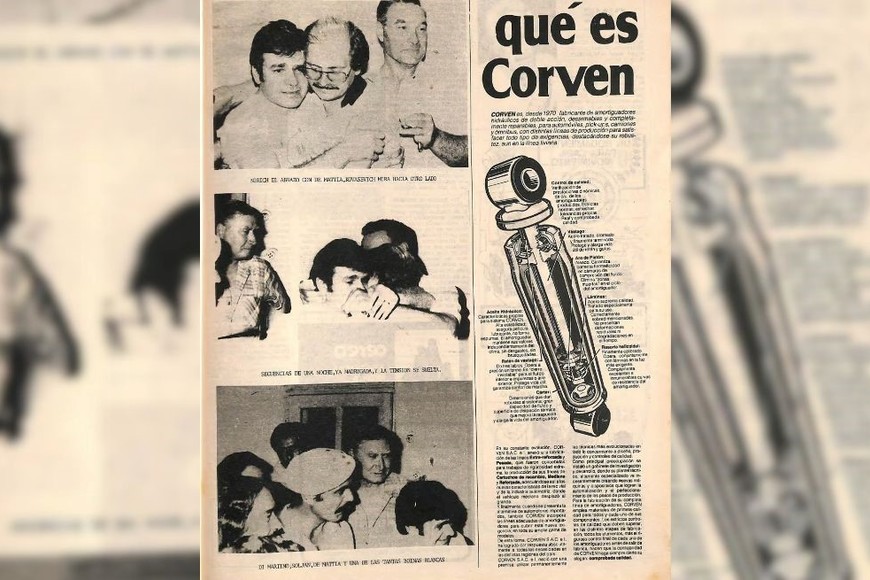 Mezcla de sorpresa y emoción en los abrazos entre "boinas blancas". Fuente: Archivo Histórico Digital de Venado Tuerto.