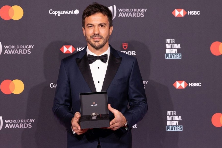 Juan Martín Hernández. Nuevo integrante del Salón de la Fama de World Rugby. Crédito: World Rugby.