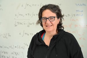 Ganadora en 2008 del premio L`Oréal UNESCO, Liliana Forzani recibió a fines e septiembre el premio "Científicas que Cuentan" en la categoría Trayectoria. Crédito: Mauricio Garín