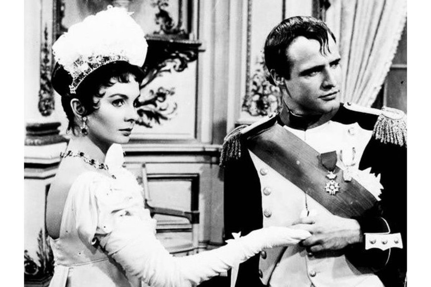 Desirée (Jean Simmons) y Napoleón (Marlon Brando) en la versión de 1954. Foto: 20th Century Fox