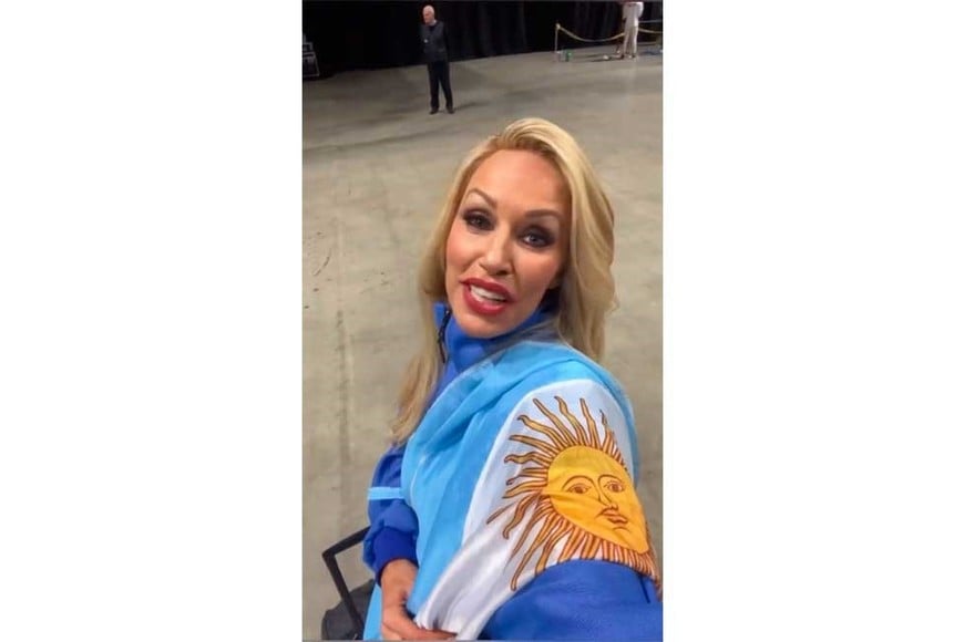 La modelo representa a la Argentina en competencias internacionales.