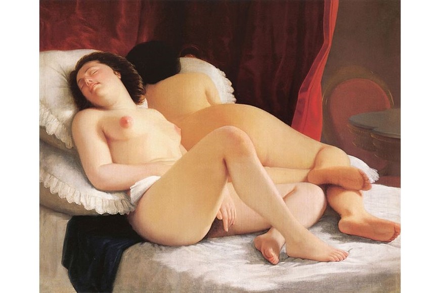 "La siesta" de Prilidiano Pueyrredón. Foto: Colección privada