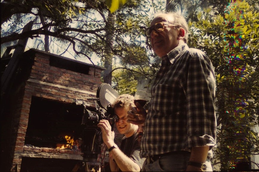 Filmación de una película gestada en el Taller UNL. Foto: Gentileza