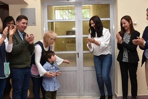En un emotivo acto quedó habilitada la nueva sala para el Jardín de Infantes N° 70 Máximo Manetti.