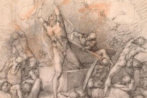 Los bocetos. Foto: Télam / X