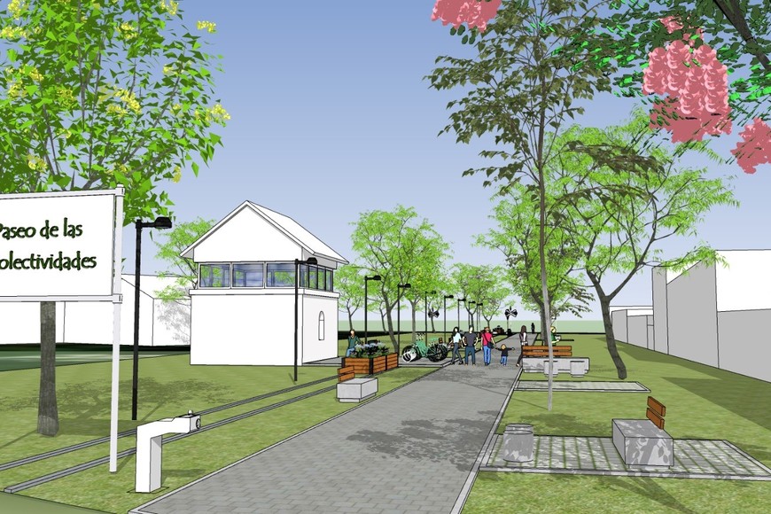 Proponen crear el "Paseo de las Colectividades" en el norte de la ciudad de Santa Fe