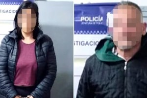 La pareja fue capturada en Santa Teresita.