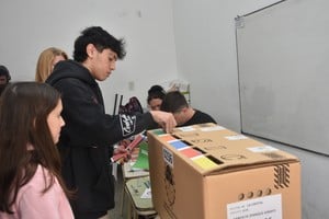 El “voto joven” permitió que los menores de 16 y 17 años puedan sufragar en las elecciones provinciales. Crédito: Flavio Raina.