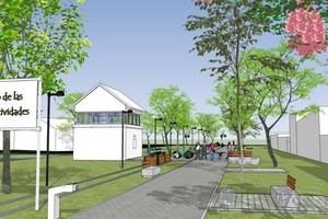 El proyecto tiene como objetivo revitalizar un área degradada. Créditos: Arq. Dante González.
