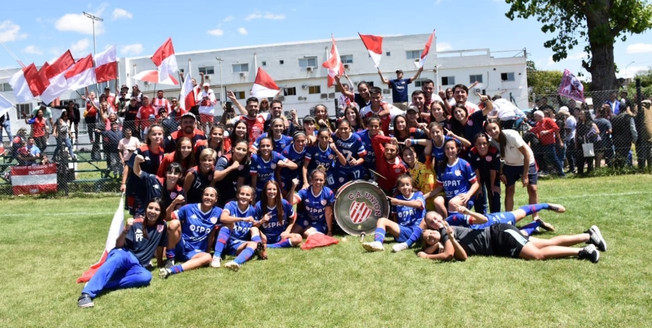 Unión campeón del Clausura femenino y definirá el ascenso a la B con Aldosivi