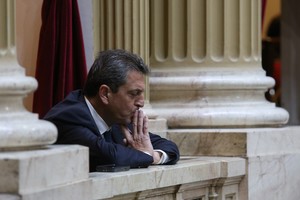 El doble rol de Sergio Massa como candidato y ministro le valió denuncias por supuesta violación de la veda electoral.
