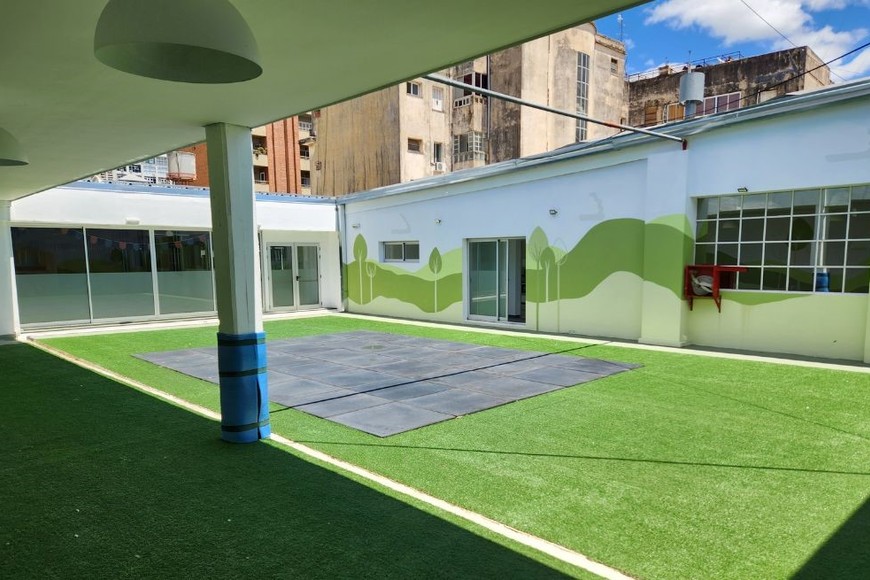 Las instalaciones del jardín recientemente inaugurado.