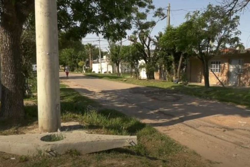 El problema se agrava con la falta de iluminación en gran parte del barrio