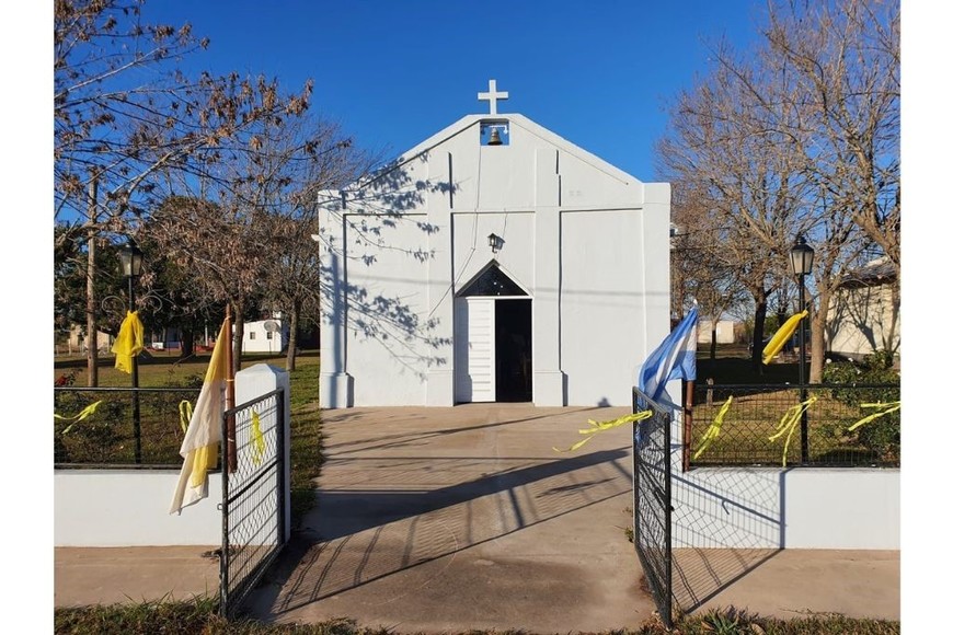 La capilla, uno de los espacios más pintorescos de la localidad. Crédito: gentileza Alejandra Imperiale (Comuna de SB)