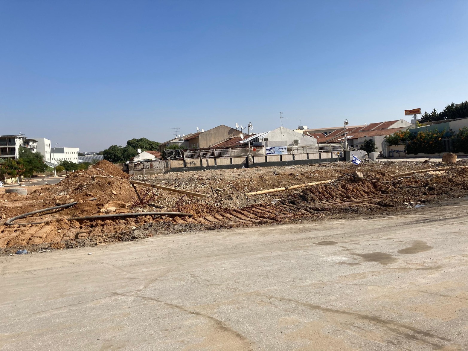 Aquí había una Estación de Policía. 