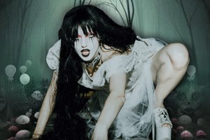 La portada del disco, expresando la dulzura gótica que propone Muñeki77a. Foto: Gentileza producción