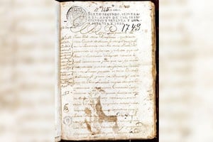 Copia de la Real Cédula de 1743 que establece el privilegio de puerto preciso para Santa Fe.