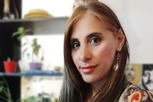 Valeria Alejandra Pérez, autora de "Los ojos de Shiva" (2023).