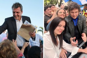 Massa y Milei de cara a los últimos días de la campaña. El domingo, Argentina elige a su futuro presidente.