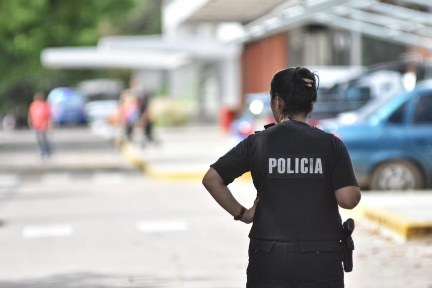 Amenaza de bomba en la Terminal. Crédito: Pablo Aguirre