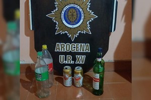 Lo secuestrado gracias al aporte de un testigo y a la confesión del autor.