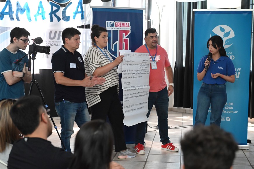 El encuentro fue un hito significativo para el movimiento sindical que reunió a cientos de jóvenes militantes de diversas regiones del país.