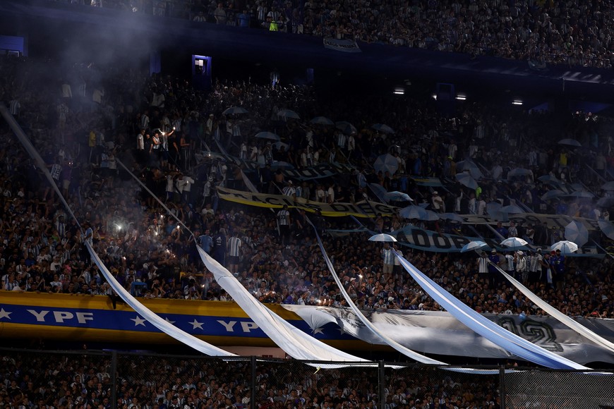 Soccer Football - World Cup - South American Qualifiers - Argentina v Uruguay - Estadio La Bombonera, Buenos Aires, Argentina - November 16, 2023
Argentina fans are seen before the match REUTERS/Agustin Marcarian
