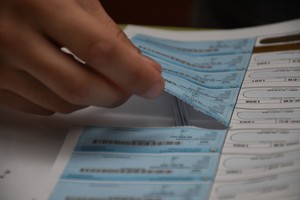 La secretaria electoral sostuvo que en la provincia "no tuvimos ningún inconveniente" con la provisión de boletas. Crédito: Archivo El Litoral / Flavio Raina