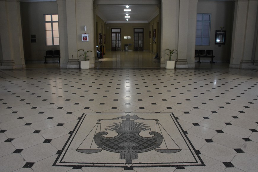 La audiencia se realizó en los tribunales de Santa Fe. Foto: Luis Cetraro