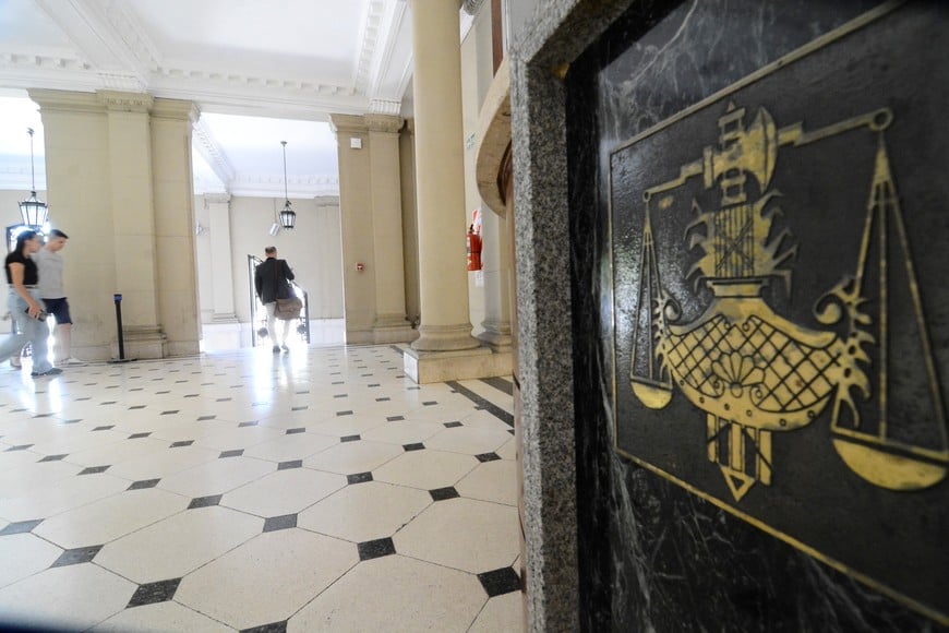 La prisión fue dispuesta en una audiencia realizada en los tribunales santafesinos. Crédito: Archivo/ Luis Cetraro.