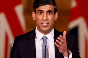 El primer ministro británico, Rishi Sunak, felicitó al presidente electo argentino, Javier Milei.