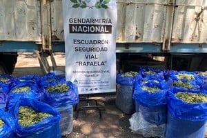 El hombre que venía al mando del camión quedó detenido.